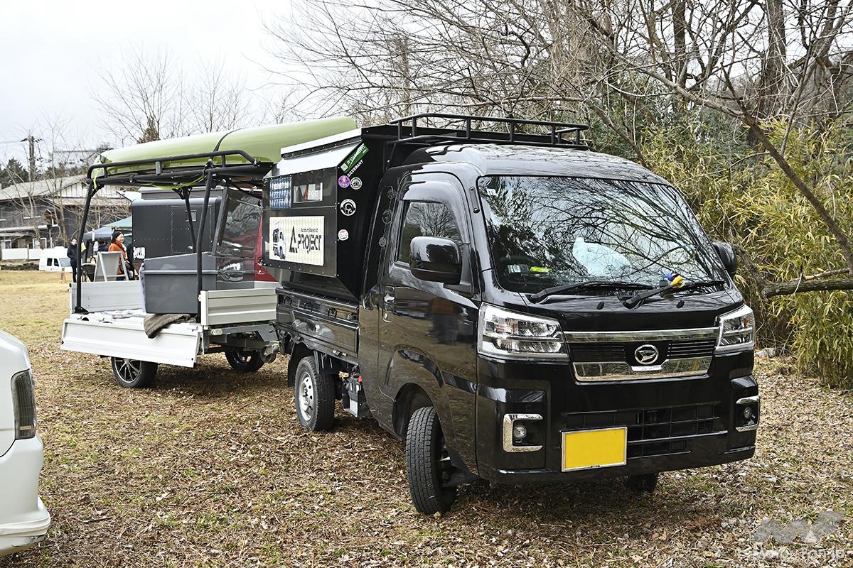 まるで軽トラが2台!? 『ハイゼットジャンボ』で『ハイゼットの荷台を