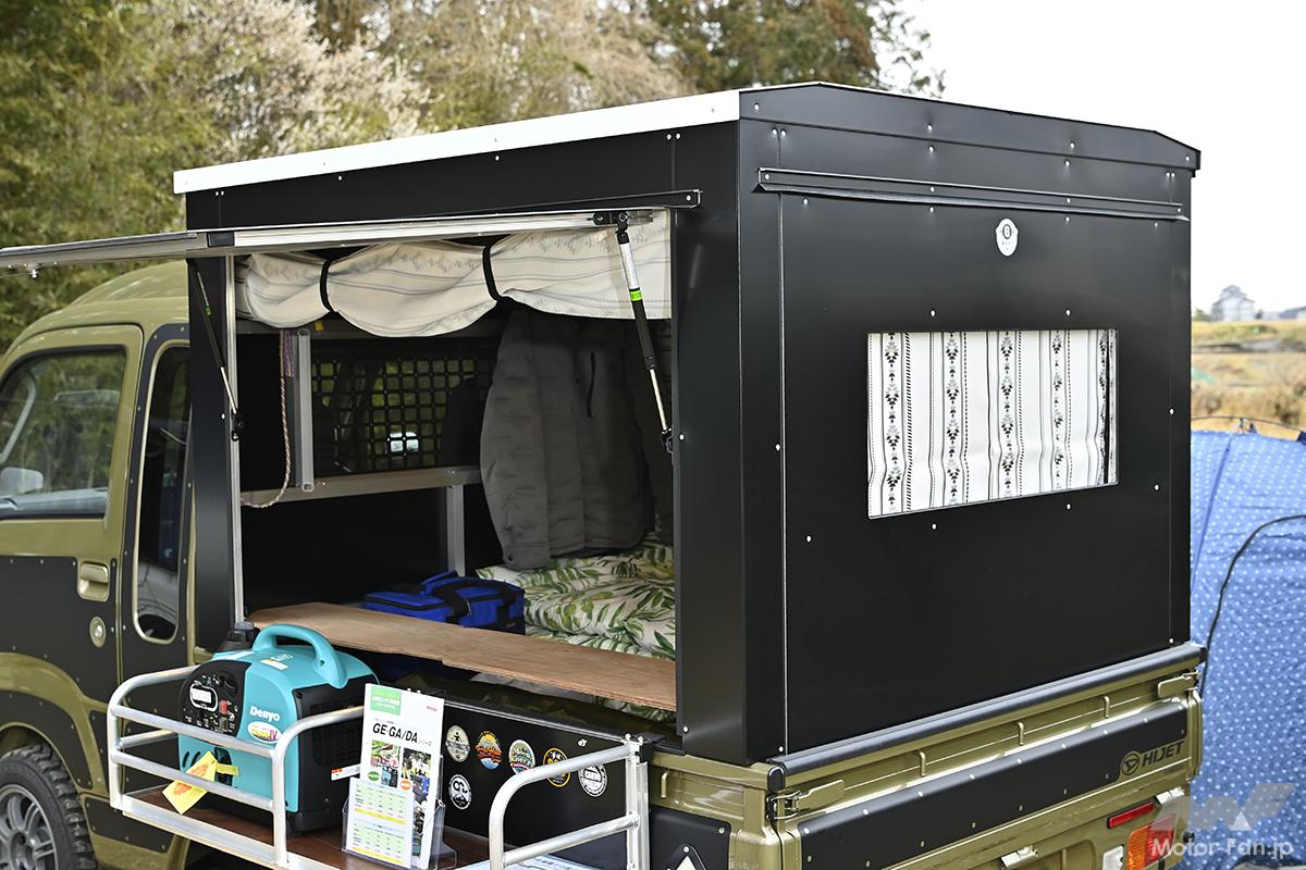 発電機」があれば仕事も遊びも充実一途！軽トラ『ハイゼットジャンボ 