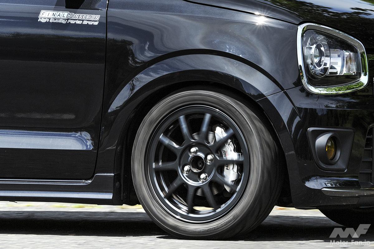 純正ホイールOK！ 軽自動車向け、コスパ抜群のアルミ鍛造キャリパー