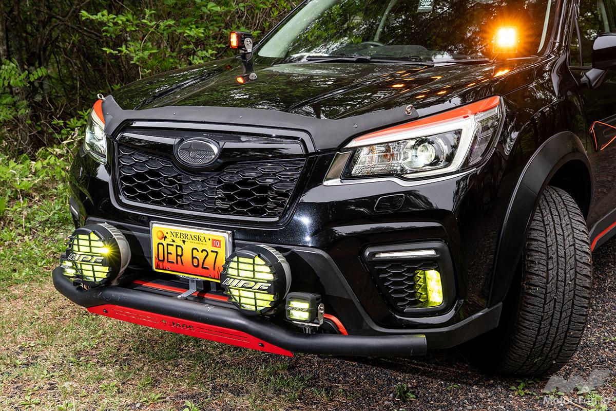 グリルライト フォレスター カスタム グリル スバル新型 フォレスター 