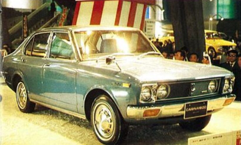 トヨタ ニューカリーナ NEW CARINA パネル時計 デジタル 動作品 トヨタ ニューカリーナ NEW CARINA パネル時計 デジタル 動作品