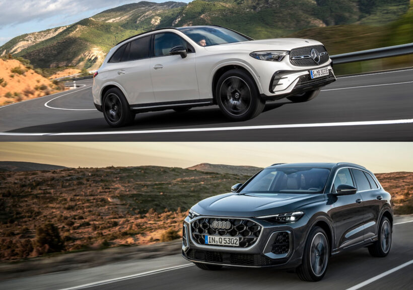 Audi Q5 TDI quattro 150kW × Mercedes-Benz GLC 220 d 4MATIC