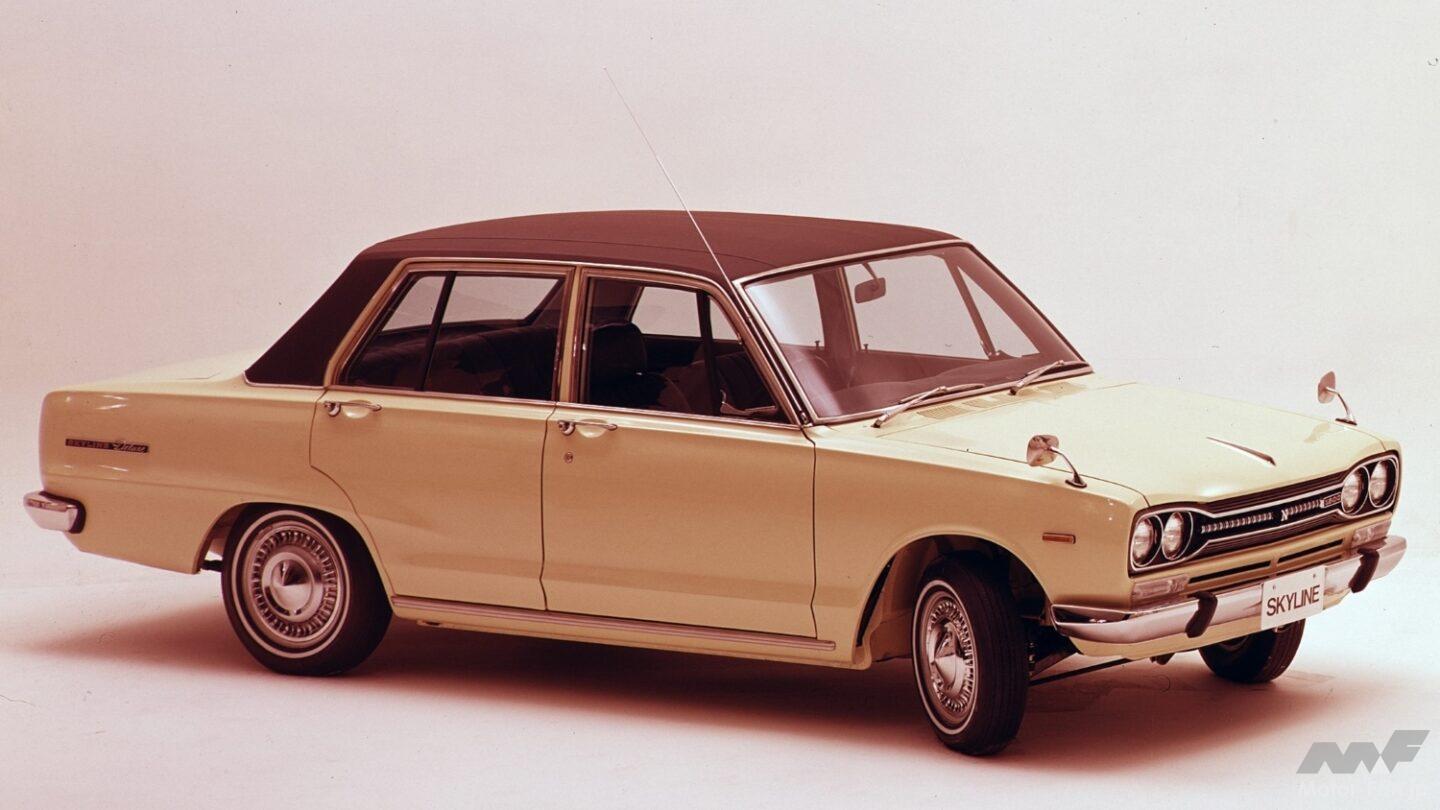 実はハコスカより俊足だった4気筒の日産「スカイライン1800」、価格は