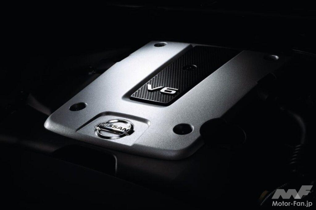 2代目「フーガ」搭載の2.5L V6エンジン