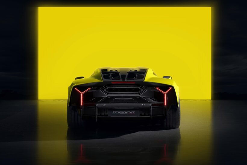 少量限定仕様「ランボルギーニ フェノメノ」のエクステリア。