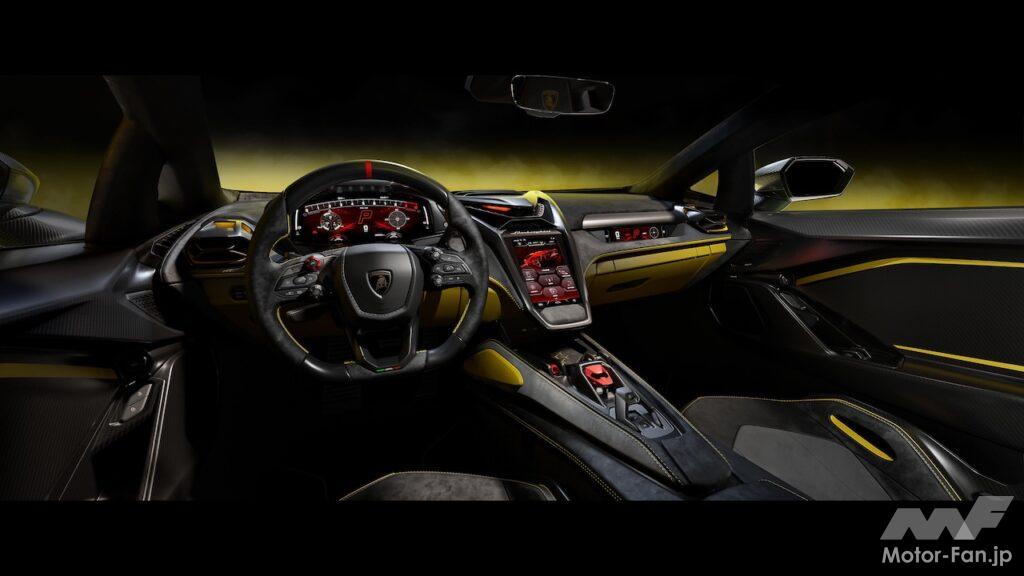 少量限定仕様「ランボルギーニ フェノメノ」のコクピット。