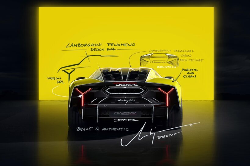 少量限定仕様「ランボルギーニ フェノメノ」のデザイン解説。