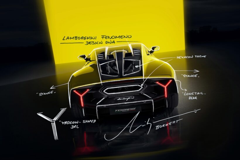 少量限定仕様「ランボルギーニ フェノメノ」のデザイン解説。