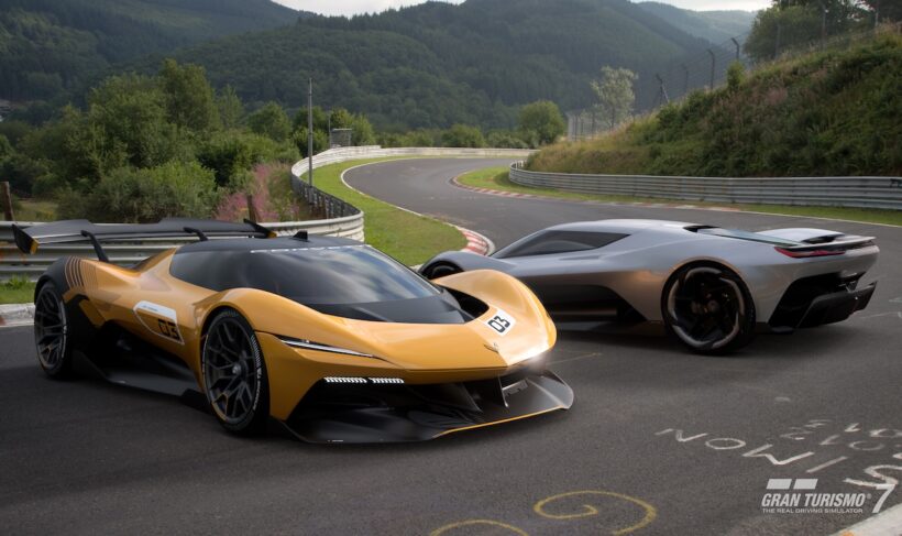 シボレーは、モントレー・カーウィーク内の「ザ・クエイル」において、「コルベット CX コンセプト」と「コルベット CX.R ビジョン グランツーリスモ」を公開した。