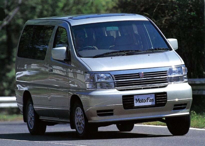 1997年にデビューした初代「エルグランド」