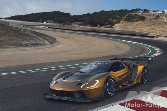サーキット専用車「フォード GT Mk IV」の走行シーン。