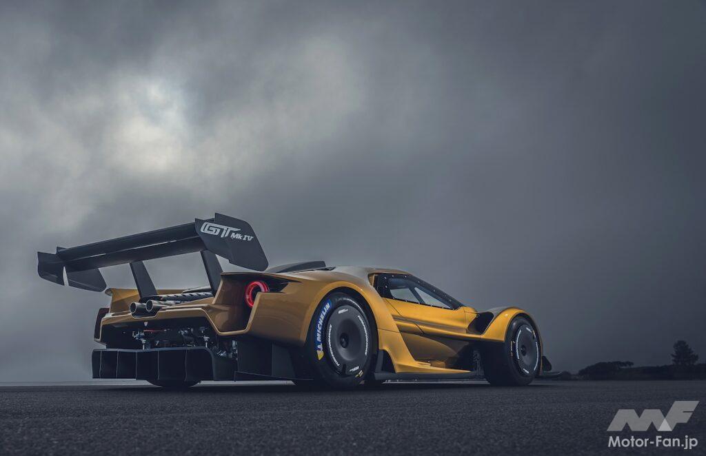 サーキット専用車「フォード GT Mk IV」のエクステリア。