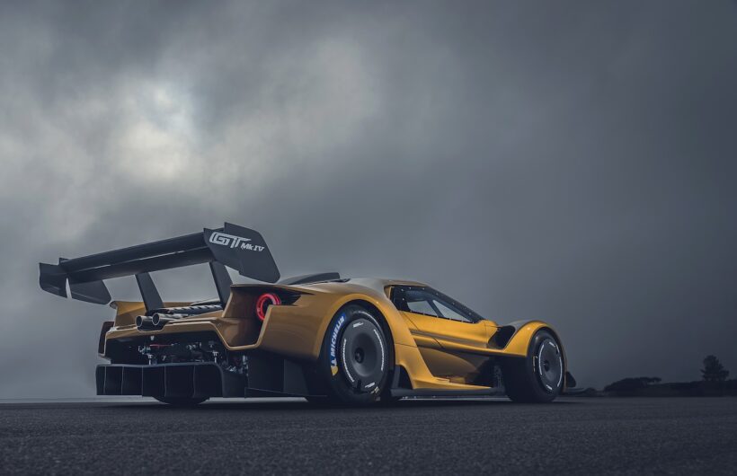 サーキット専用車「フォード GT Mk IV」のエクステリア。