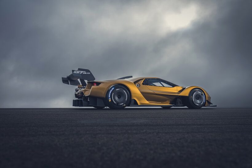 サーキット専用車「フォード GT Mk IV」のエクステリア。