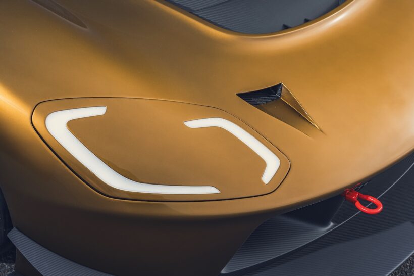 サーキット専用車「フォード GT Mk IV」のエクステリア。