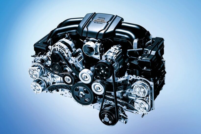 BRZ／86に搭載された2L DOHC水平対向エンジン