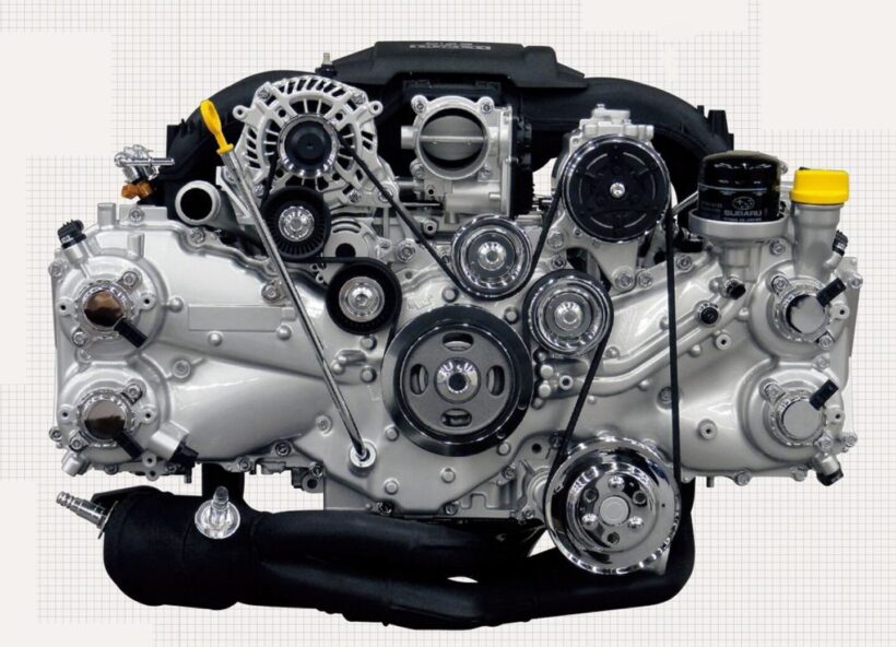 BRZ／86に搭載された2L DOHC水平対向エンジン