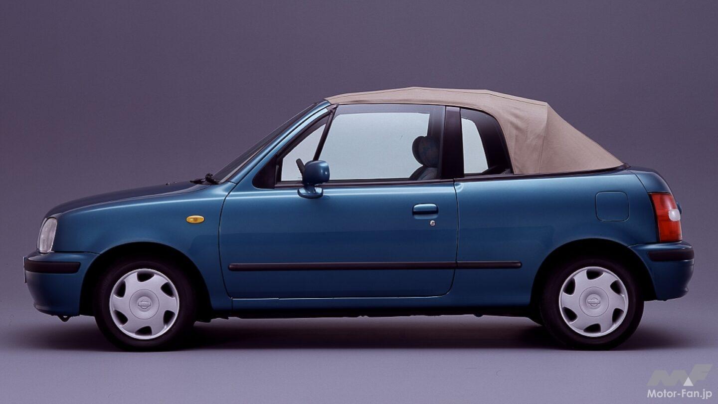 小さな4シーター＆電動トップ、日産「マーチ・カブリオレ」が169.8万円