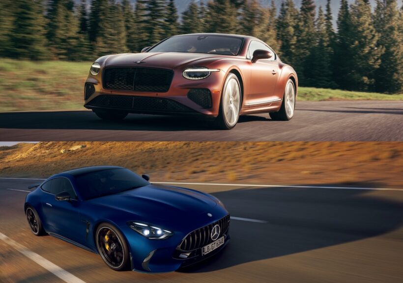 Bentley Continental GT Speed × Mercedes-AMG GT 63 S E PERFORMANCE