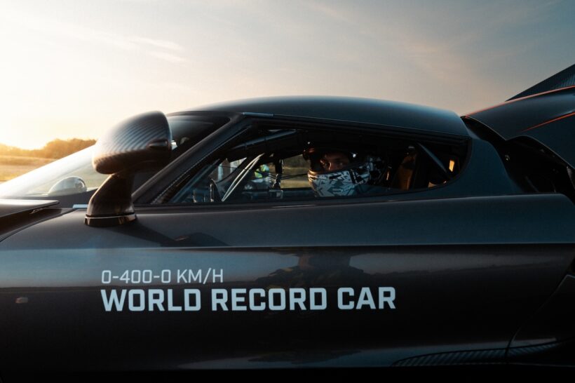 タイムアタックを担当した、ファクトリーテストドライバーのマルクス・ルンド。