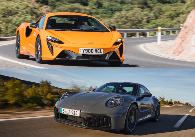 McLaren ARTURA COUPE × Porsche 911 Carrera GTS
