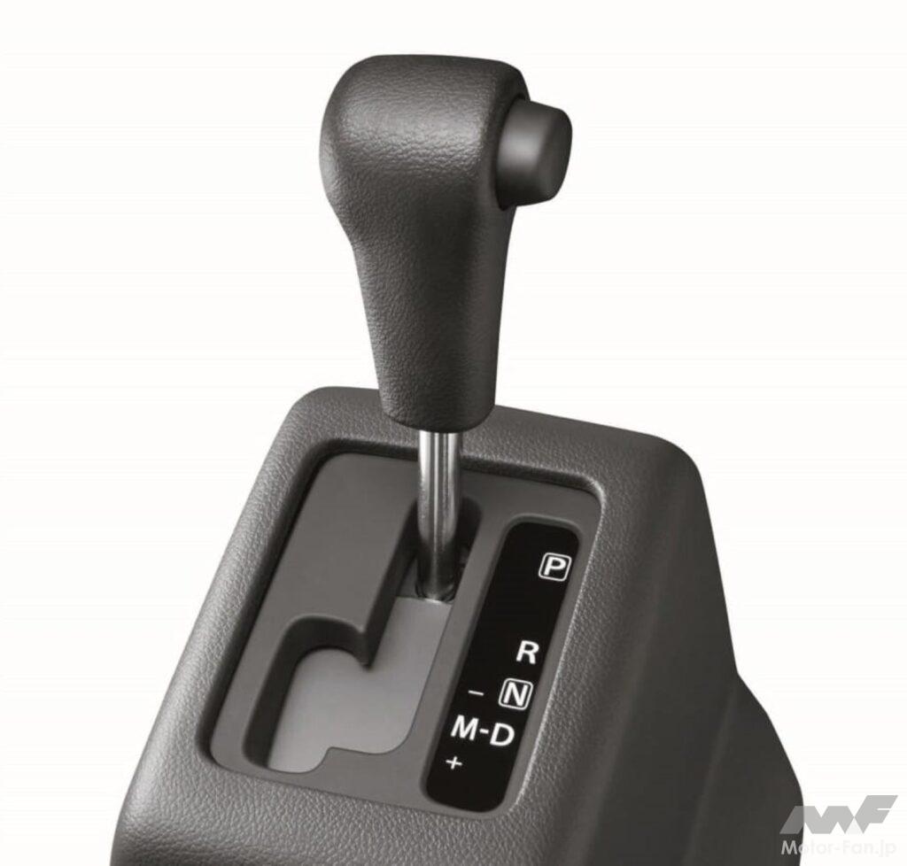 AGSシステムのシフトレバー