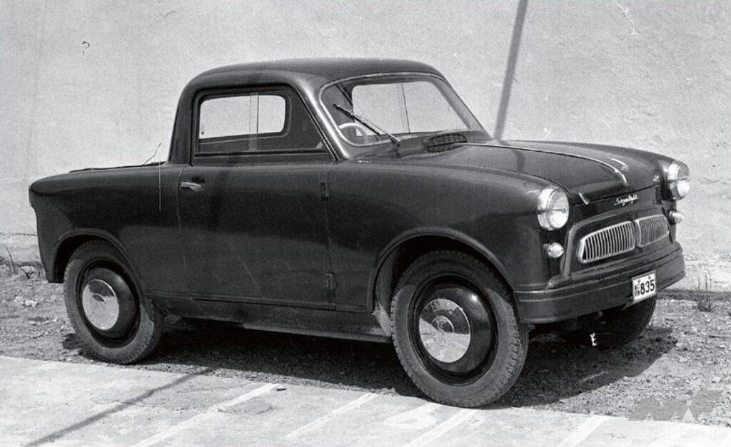 1955年に誕生したスズキ・スズライト ピックアップ