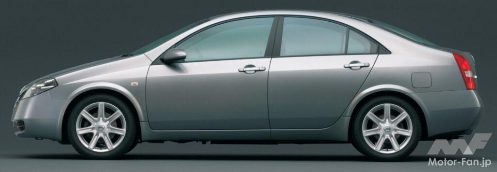 2001年8月にデビューした3代目「プリメーラ 20V(セダン)」