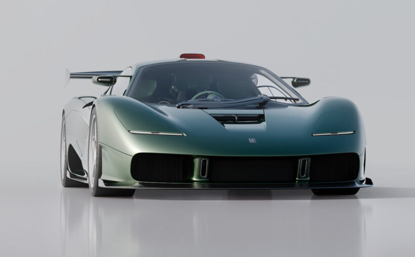 ゴードン・マレー・スペシャルビークルズが発表した「GMSV S1 LM」のエクステリア。