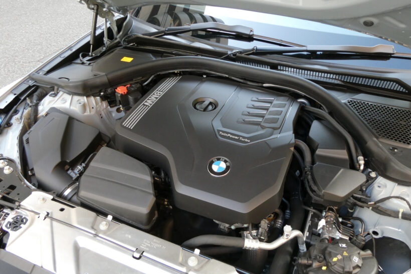 最高出力135kW（184PS）/5000rpm、最大トルク300Nm/1350〜4000rpmを発揮する2.0リッター直4ターボ。