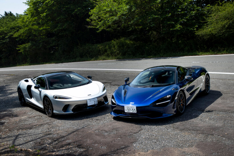 マクラーレン 750S（右）とGTS。