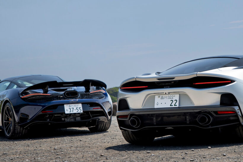 750S（左）とGTS。