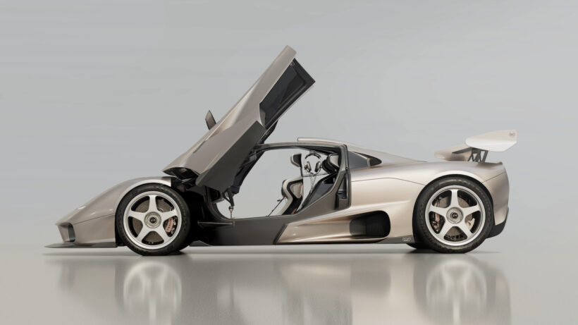 ゴードン・マレー・スペシャルビークルズが発表した「GMSV S1 LM」のエクステリア。