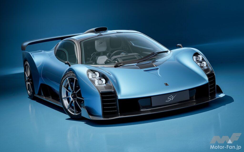 ゴードン・マレー・スペシャルビークルズが発表した「GMSV ル・マン GTR GTR」のエクステリア。