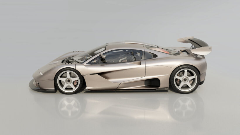 ゴードン・マレー・スペシャルビークルズが発表した「GMSV S1 LM」のエクステリア。