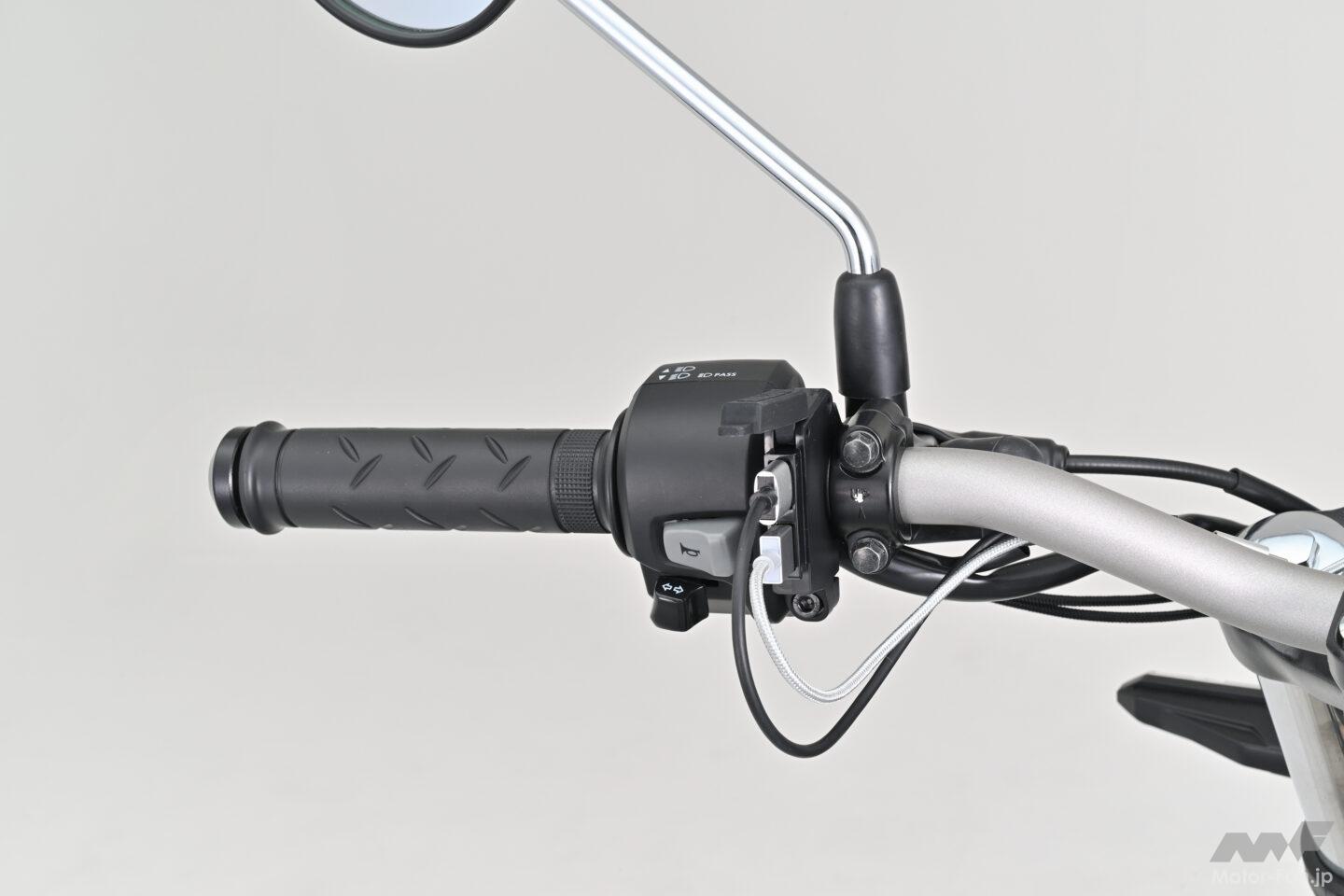 Type-A＋Type-A」、「Type-C＋Type-C」の2ポートを装備したバイク専用