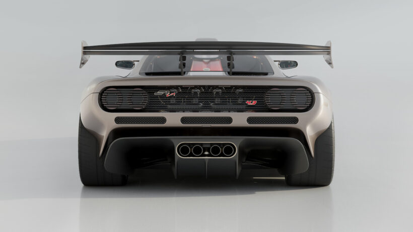 ゴードン・マレー・スペシャルビークルズが発表した「GMSV S1 LM」のエクステリア。