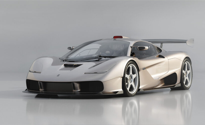 ゴードン・マレー・スペシャルビークルズが発表した「GMSV S1 LM」のエクステリア。