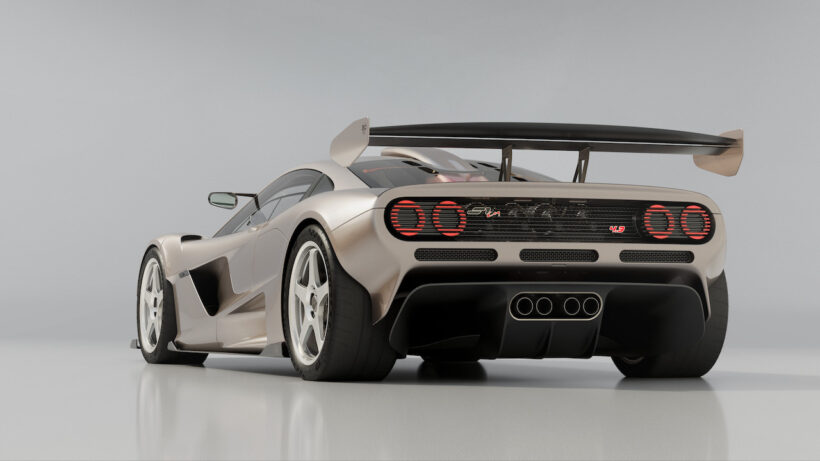 ゴードン・マレー・スペシャルビークルズが発表した「GMSV S1 LM」のエクステリア。