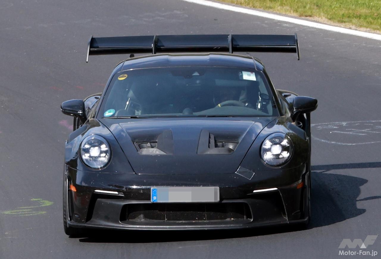 ポルシェ911 GT3 RS 新型ポルシェ911GT3RSがターボエンジンを搭載か!? プロトタイプに隠