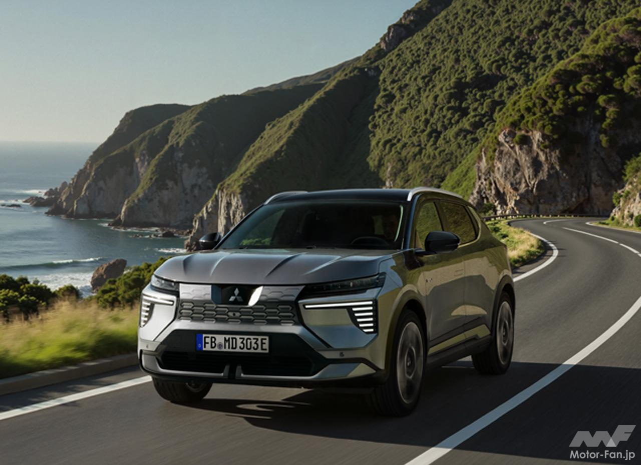 三菱が新型電動コンパクトSUV「エクリプス クロス」を欧州市場へ導入