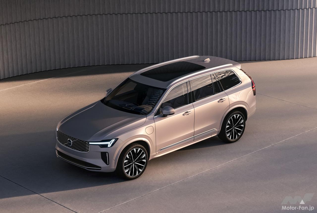 ボルボの7シーターSUV「XC90」にクロームやシルバーのアクセントで