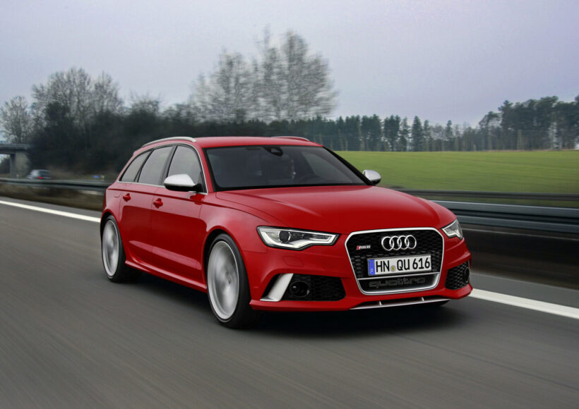 タマ数は多くないが、1世代前のRS 6（中古車）は500万円前後で見かける。