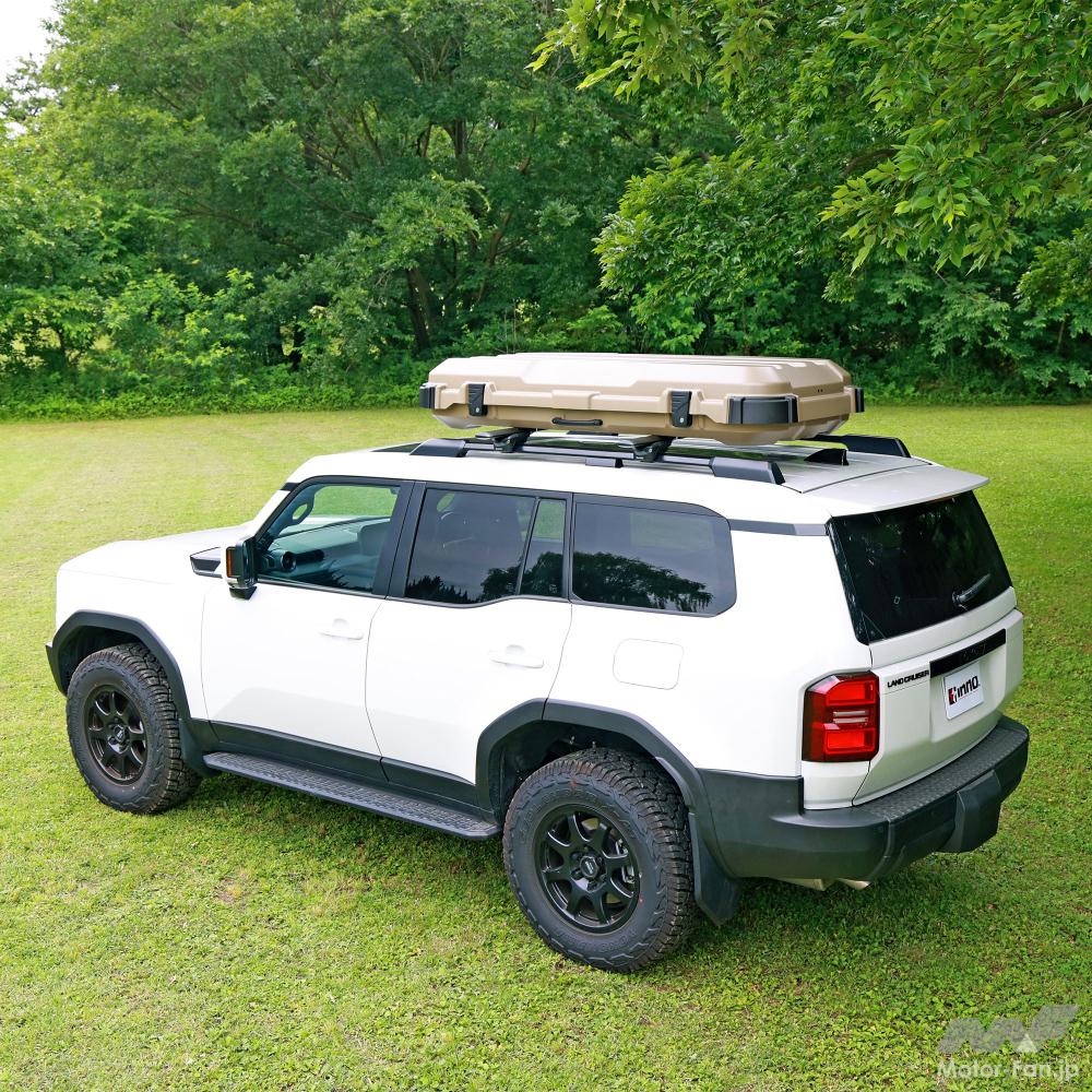 クロカン系SUVにベストマッチ! INNOルーフボックスに新色追加