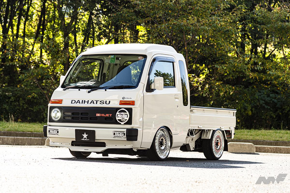 19万8000円〜】あの頃の「まゆ毛」ハイゼットが現代に蘇る！ 元ネタ軽