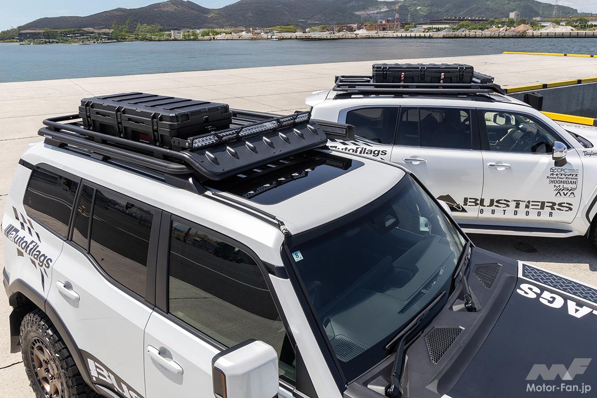 純正ガラスハッチが開閉できるリアラダー、タフなバンパーガードが発売