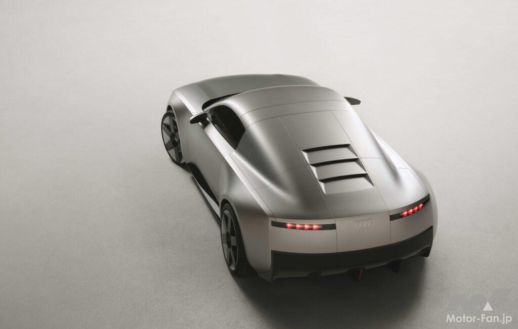 デザインスタディ「アウディ コンセプト C」のエクステリア。