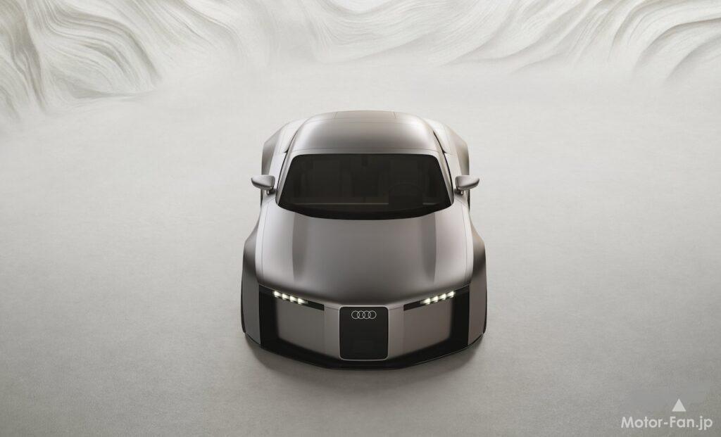 デザインスタディ「アウディ コンセプト C」のエクステリア。