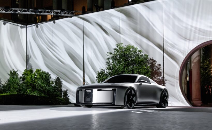 デザインスタディ「アウディ コンセプト C」が発表された「ストライブ・フォー・クリアリィ」。