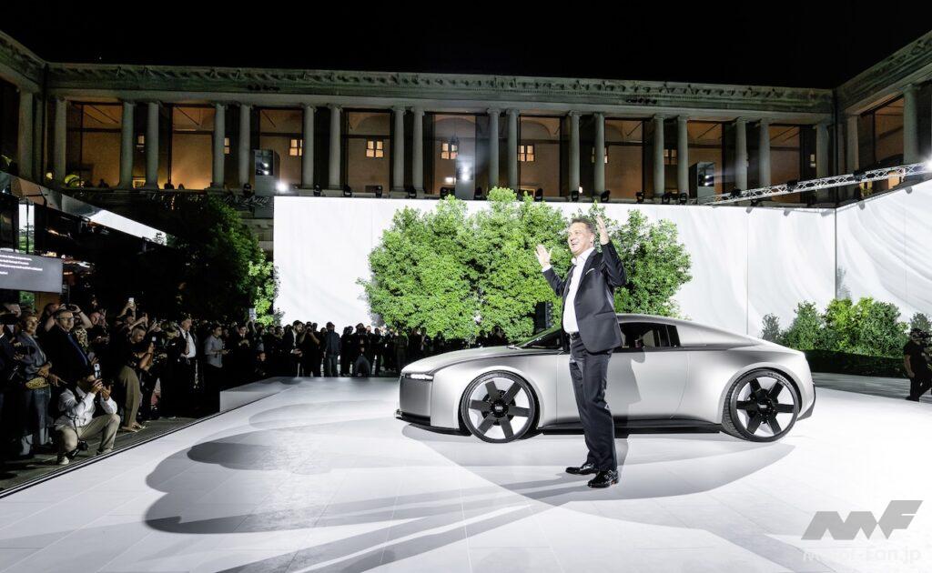 デザインスタディ「アウディ コンセプト C」が発表された「ストライブ・フォー・クリアリィ」。